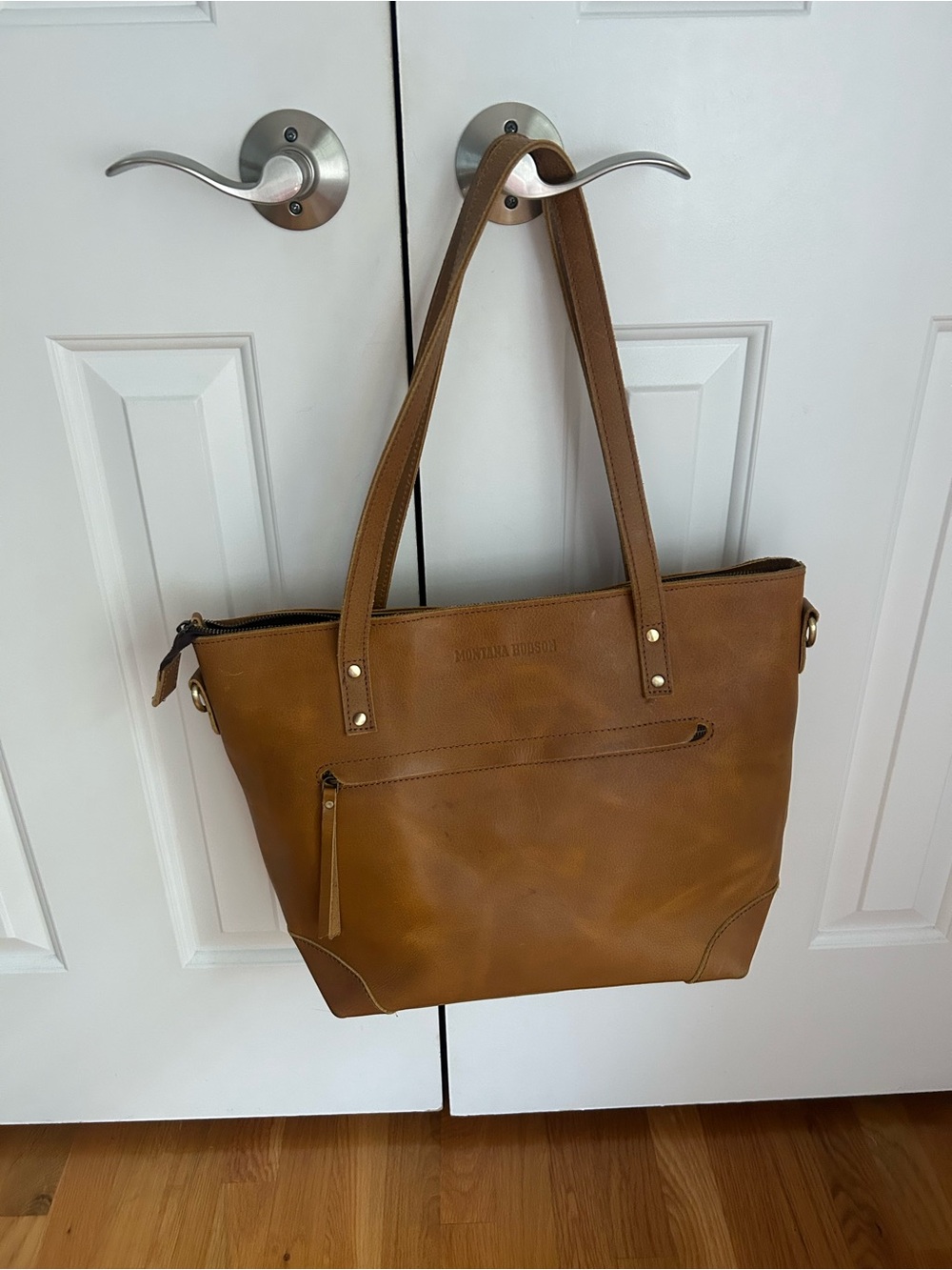 Montana Hudson Tan Leather Tote